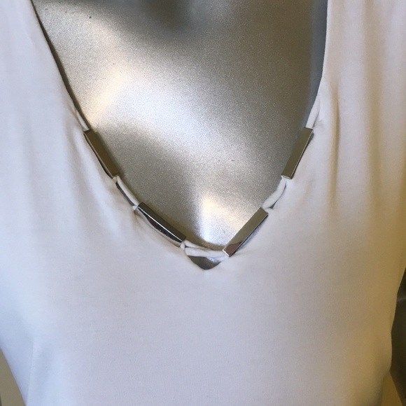 WHBM | Bar-Hardware Sleeveless Top - Picture 12 of 15